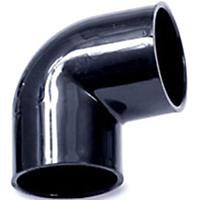 PVC 90d ELBOW SOC X SOC 3/4" BLACK